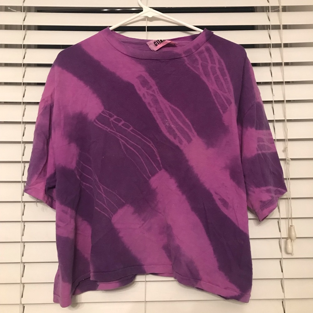 Purple oversized tshirt